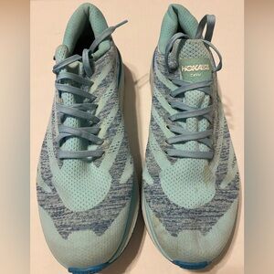 Hoka Cavu 3 Women’s Aqua Trainer Shoes 10.5 US Size Used